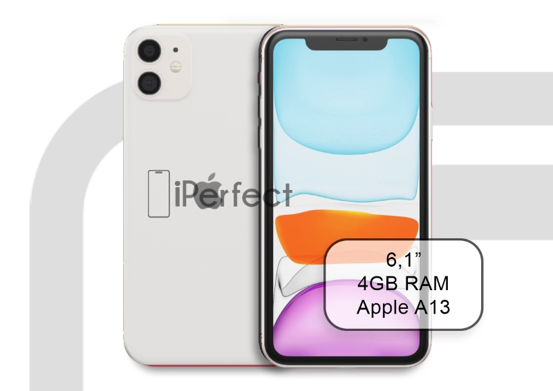 Apple iPhone 11 64GB Fehér (A)
