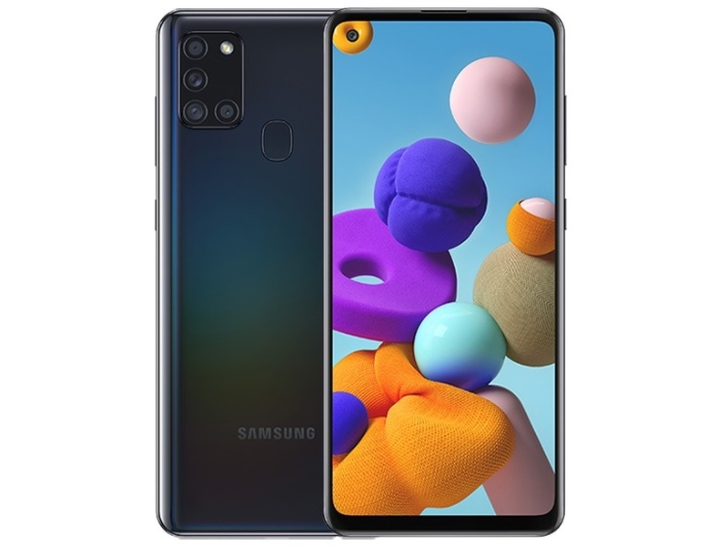 Samsung Galaxy A21S DS 32GB Fekete (A)