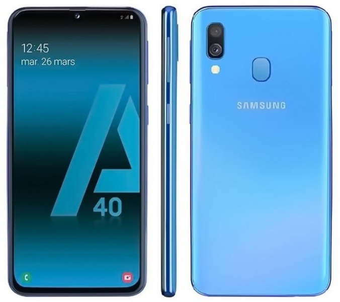 Samsung Galaxy A40 A405 Dual 4/64GB kék (A)