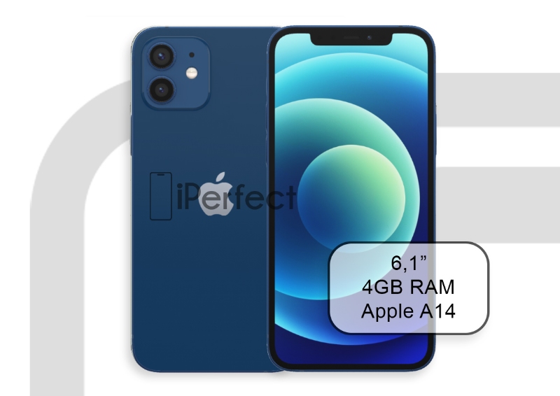 Apple iPhone 12 128GB Kék (B)