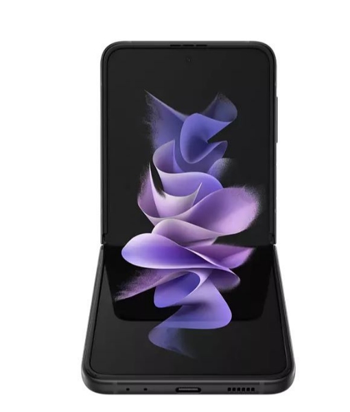 Samsung Galaxy Z Flip 3 5G SM-F711B/DS 8/128GB  Fekete (A) Dobozos