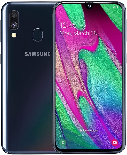 Samsung Galaxy A40 A405 Dual 4/64GB Fekete (A+)