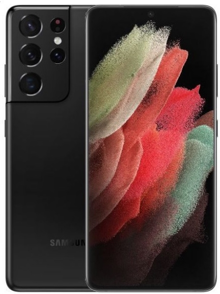 Samsung Galaxy S21 Ultra G998 5G DS 12/128GB Fekete (A+) (Használt Artisjus - Kártyafüggetlen)