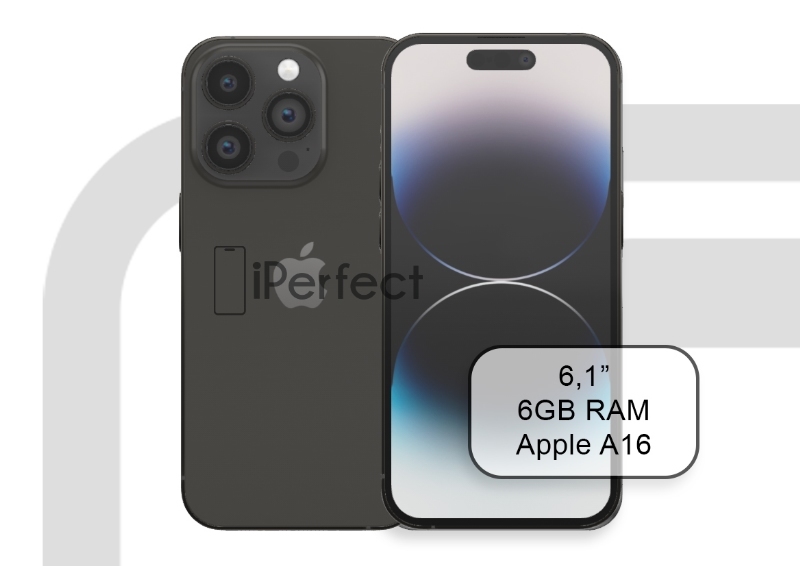 Apple iPhone 14 Pro 128GB Asztrofekete (A)