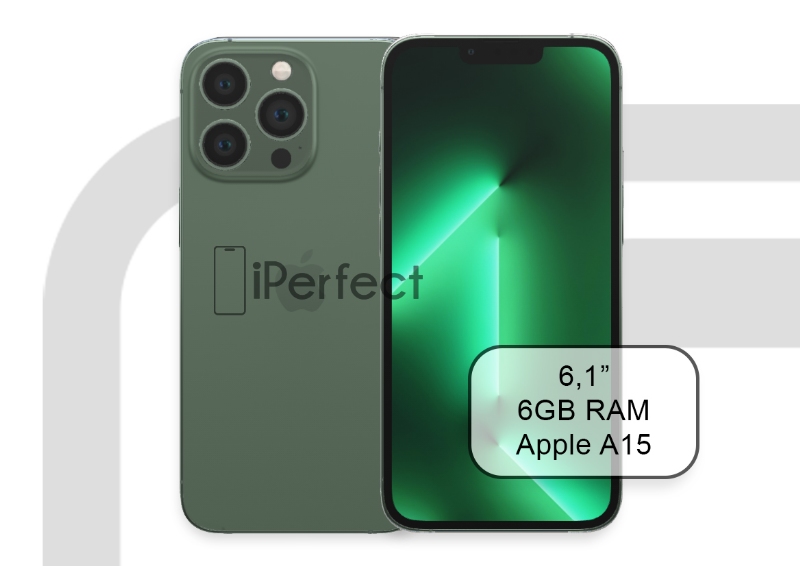 Apple iPhone 13 Pro 128GB Alpesi zöld (A)