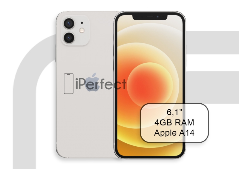Apple iPhone 12 128GB Fehér (A+)