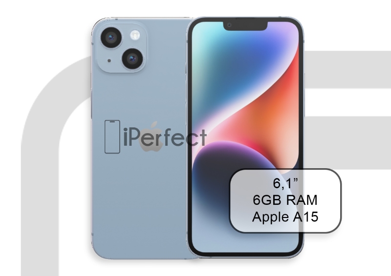 Apple IPhone 14 128GB Kék (AB)