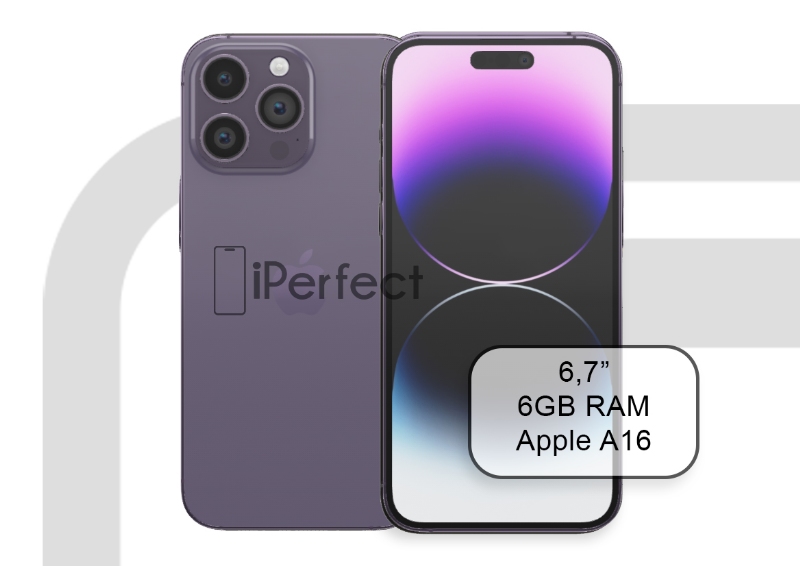 Apple iPhone 14 Pro Max 256GB Lila (A+)