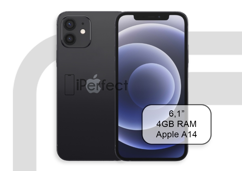 Apple iPhone 12 128GB Fekete (A+)