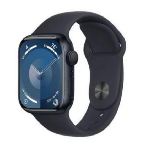 Apple Watch S9 45mm Midnight Alu. Midnight Sport Band M/L (A)