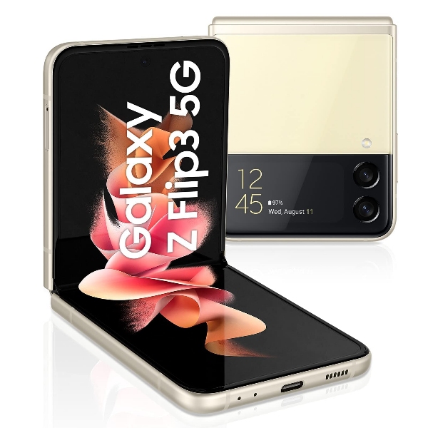 Samsung Galaxy Z Flip 3 5G SM-F711B/DS 128GB Cream (A+)