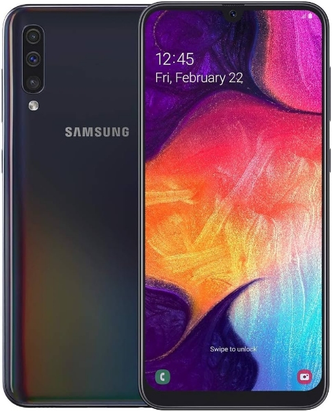 Samsung Galaxy A50 A505 Dual 4/128GB Fekete (AB)