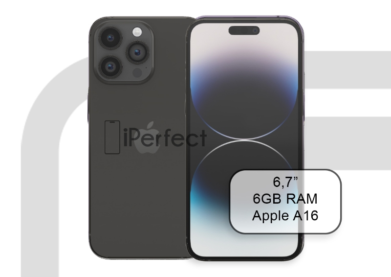 Apple iPhone 14 Pro Max 256GB Asztrofekete (A+)