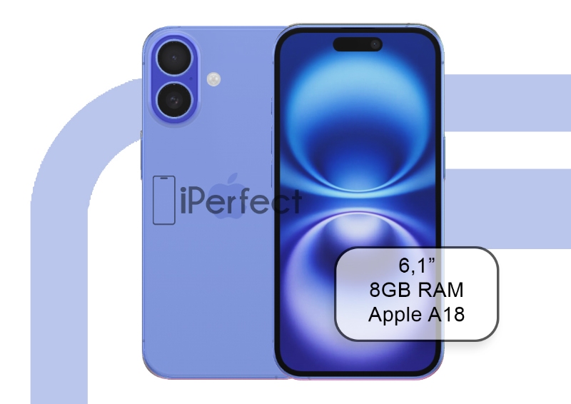 Apple iPhone 16 128GB Kék