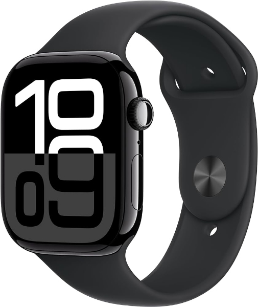 Apple Watch S10 46mm Jet Black Al Black SB GPS M/L