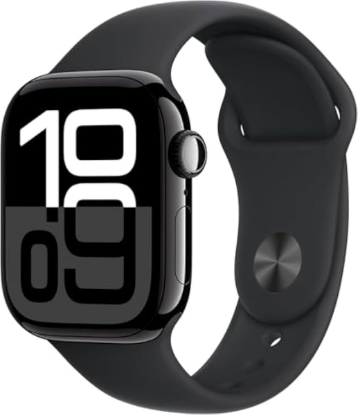 Apple Watch S10 46mm Jet Black Al Black SB Cell M/L