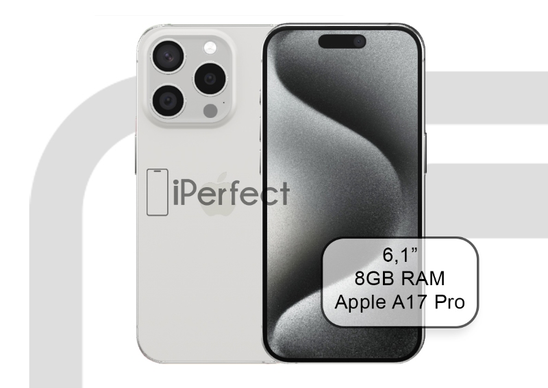 Apple IPhone 15 Pro 128GB White Titanium (AB)
