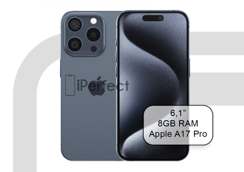 Apple iPhone 15 Pro 256GB Blue Titanium (AB)