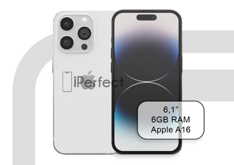 Apple iPhone 14 Pro 128GB Ezüst (AB)